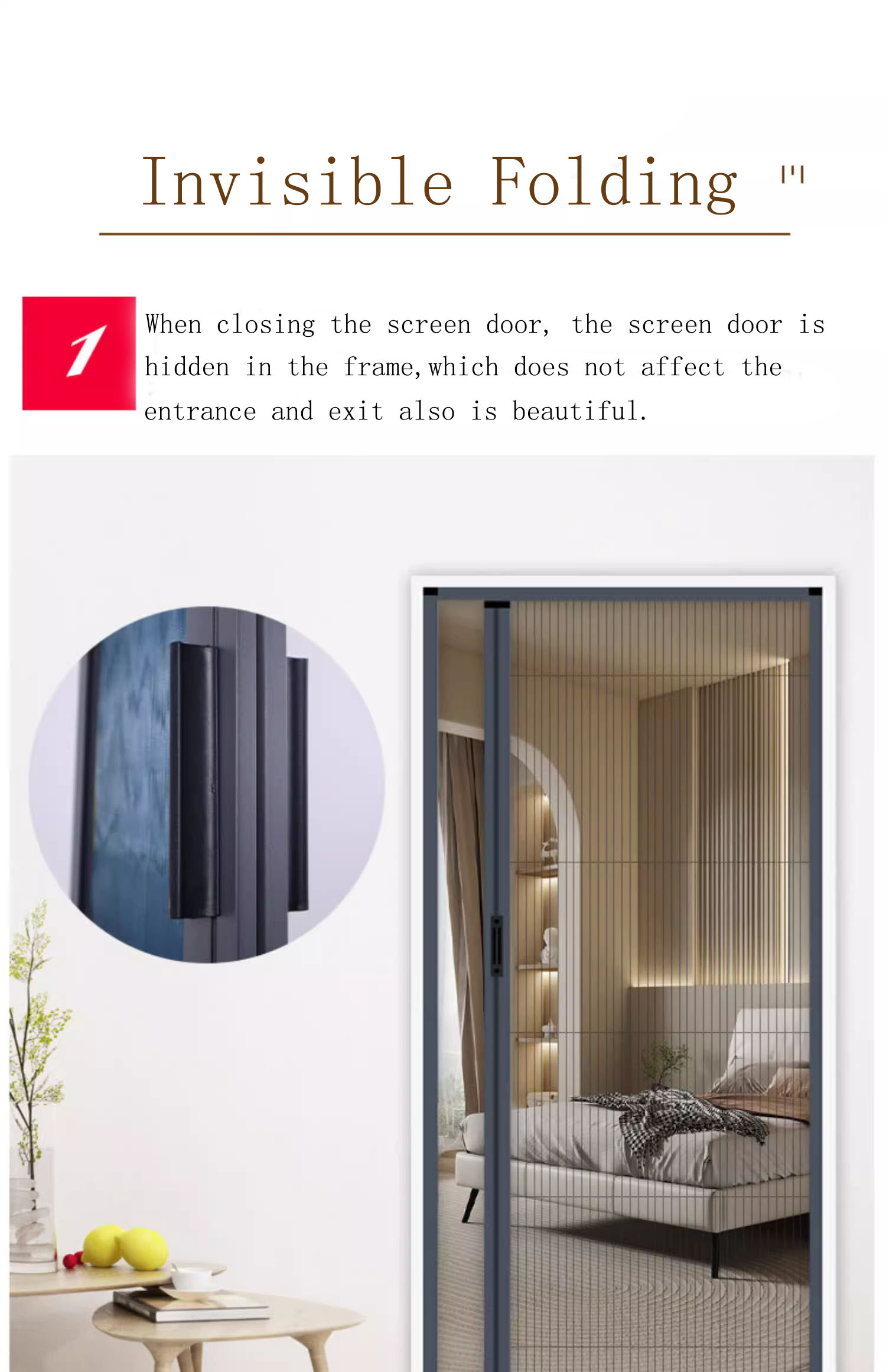 Screen mesh details