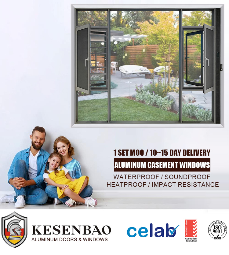 Aluminum Casement Window Features