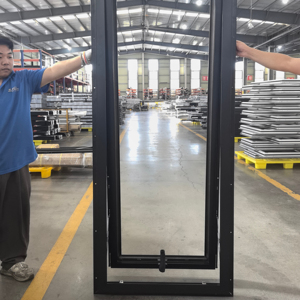 Modern European Aluminum Crank Awning Window