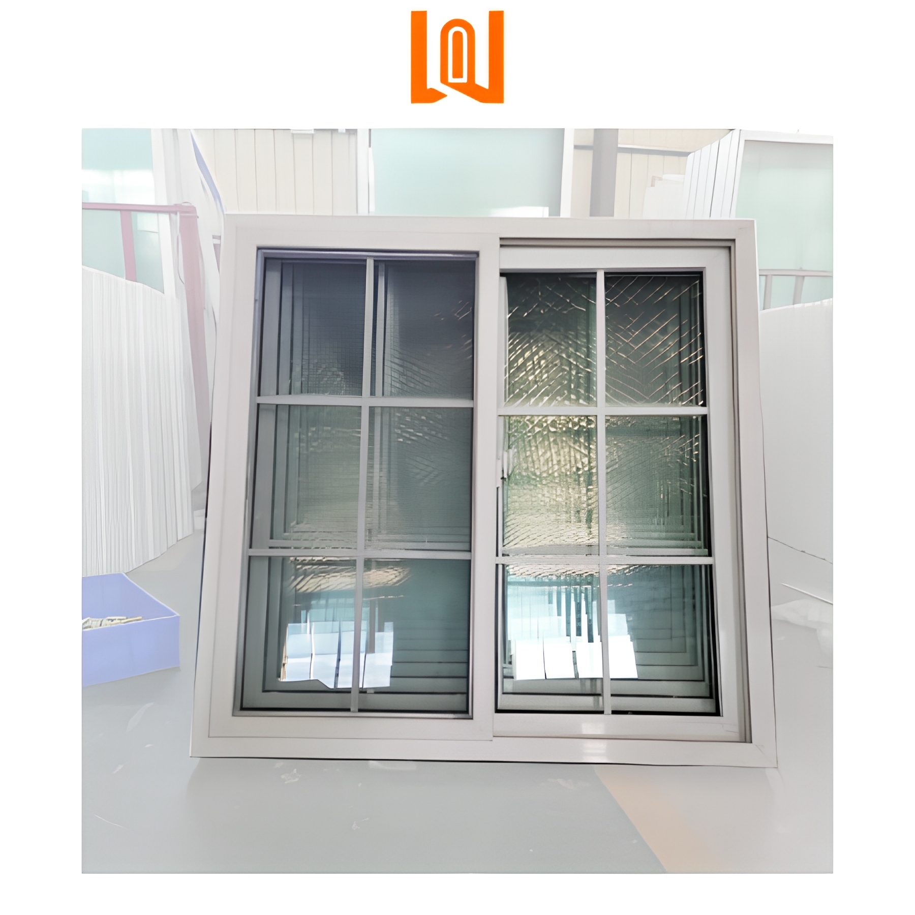 WANJIA Factory Wholesale Modern Vinyl Sliding Window For Houses Replacement Glass Windows