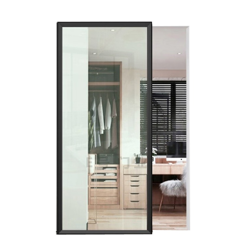 Extremely Narrow Side Interior Glass Door Bathroom Bathroom Aluminum Door Kitchen Bedroom Door