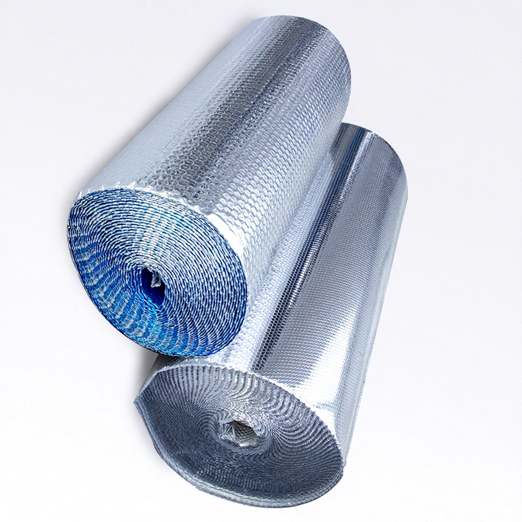 Custom Thickness Aluminum Foil Bubble Rolls Window Wraps Insulation Wrap