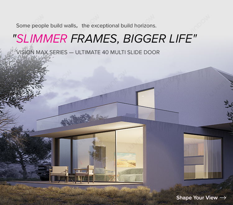 Ultimate 40 Multi Slide Door Showroom