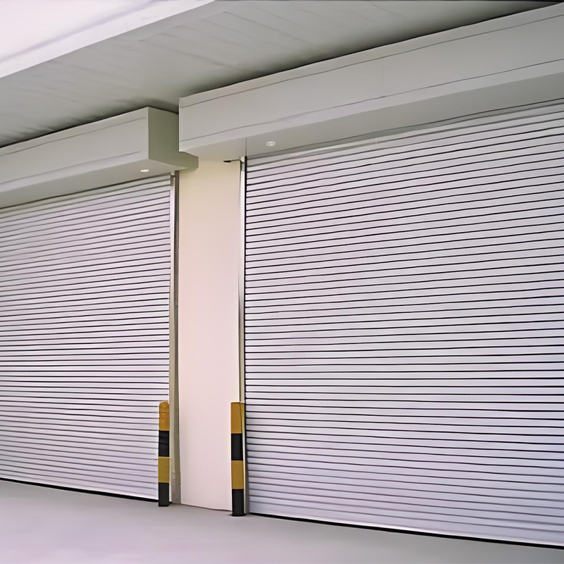 Modern Residential Aluminum Alloy Roller Shutter | Luxury Motorized Rolling Garage Door with Remote Control