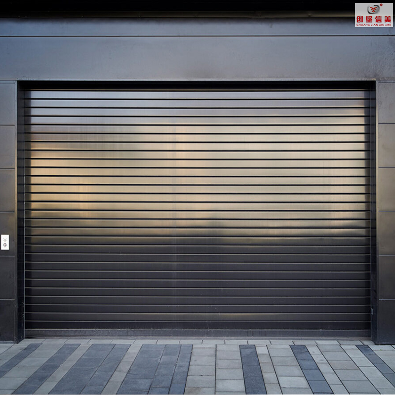 Industrial Aluminum Roll Shop Front Manual Hurricane Roller Shutter Door Waterproof Remote Control Security Gate Vertical