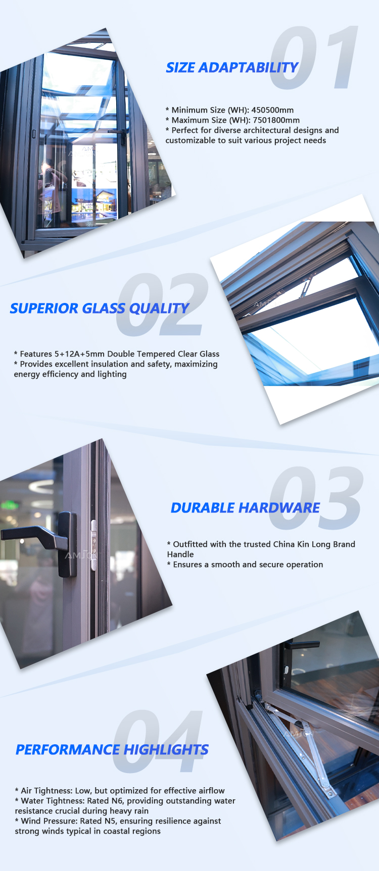 AMJ Window Architecture Design