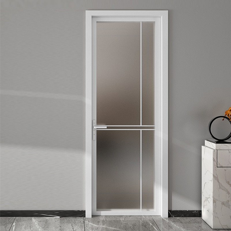 Extremely Narrow Side Interior Glass Door Bathroom Bathroom Aluminum Door Kitchen Bedroom Door