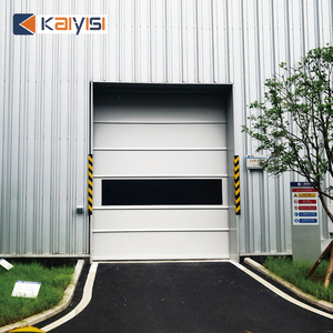 Windproof Insulated Industrial High Speed Roll Up Door