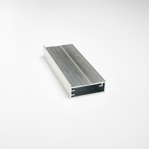 Corrosion Resistant Hinged Aluminum Glass Cabinet Door