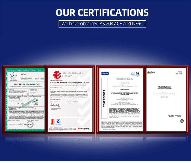 AS2047 and CE Quality Certifications