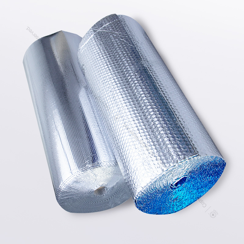 Custom Thickness Aluminum Foil Bubble Rolls Window Wraps Insulation Wrap