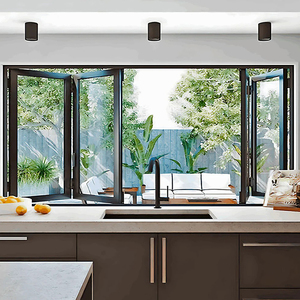 Modern Aluminum Bifold Window