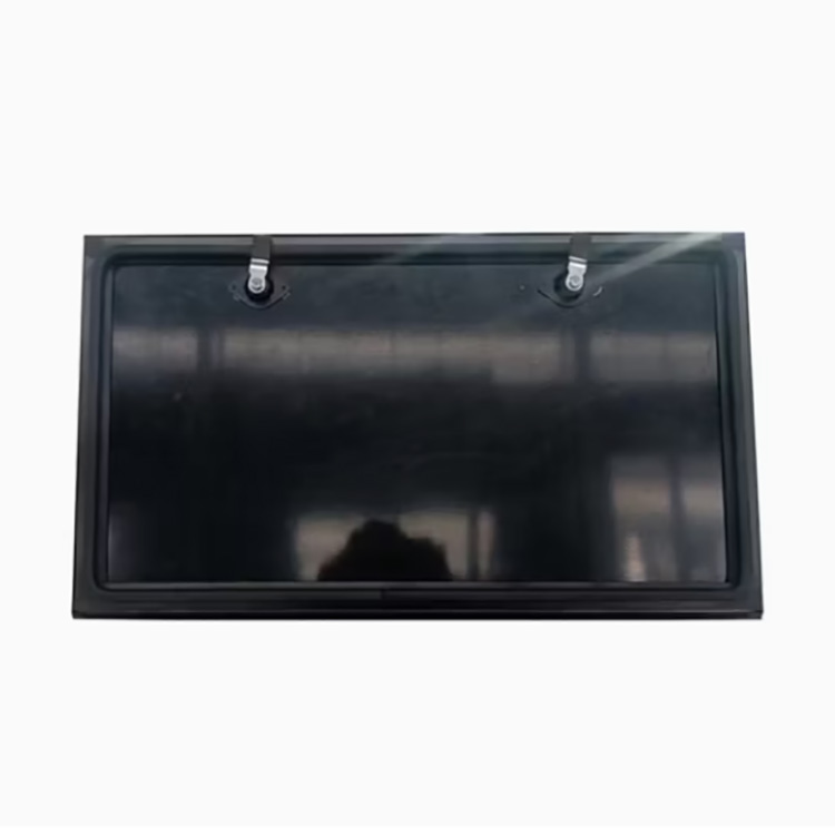 Manufacturer Supplier New Class a Motorhome Cabin Door 900*500mm Aluminum Alloy Trailer Hatch XPS Inside RV Door