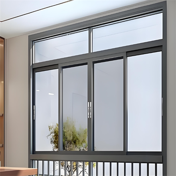Minimal Frame Sound Insulation Commercial Space Saving Top Hinged Swing Aluminium Windows for Factories