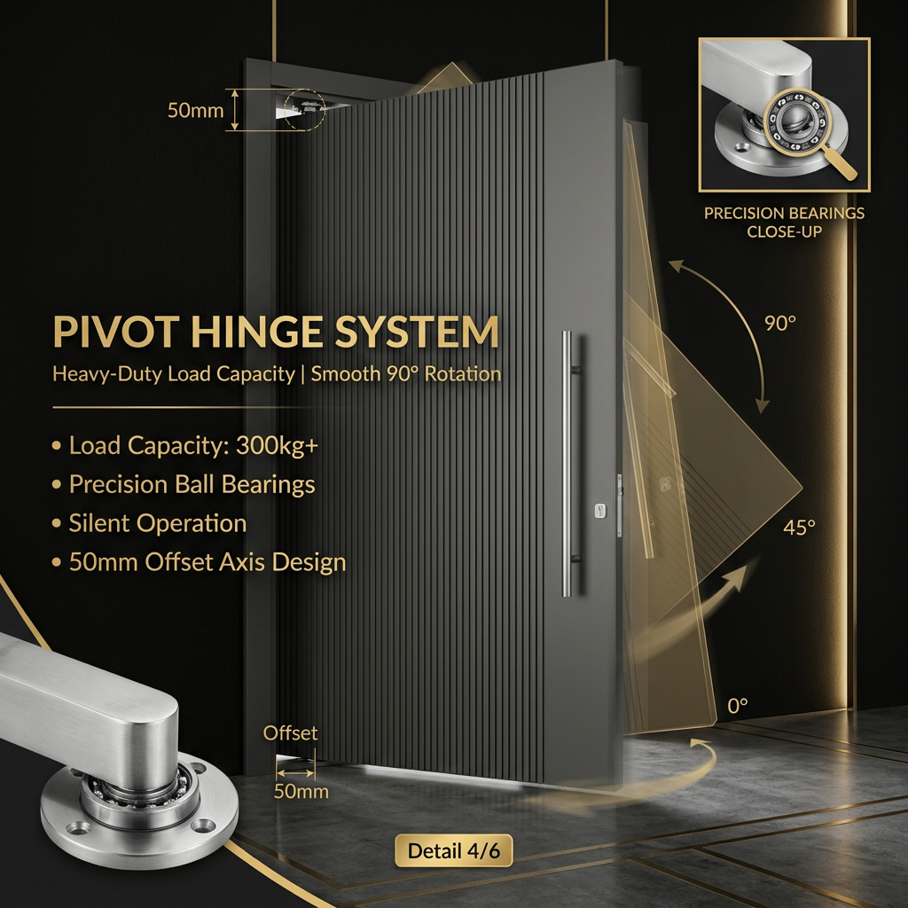 Pivot Door Detailed Showcase 3