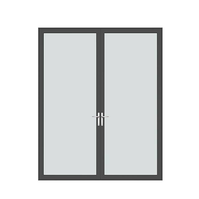 Long Lasting Aluminium Double Swinging Doors Swing Door for House