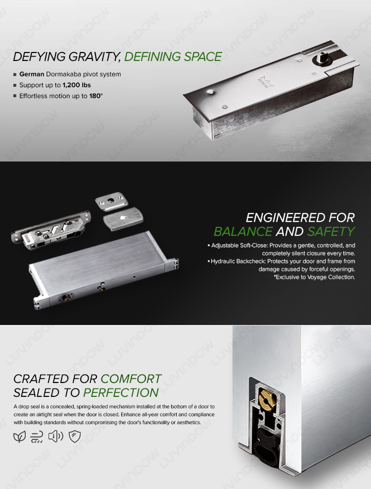 Modern Pivot Door Application