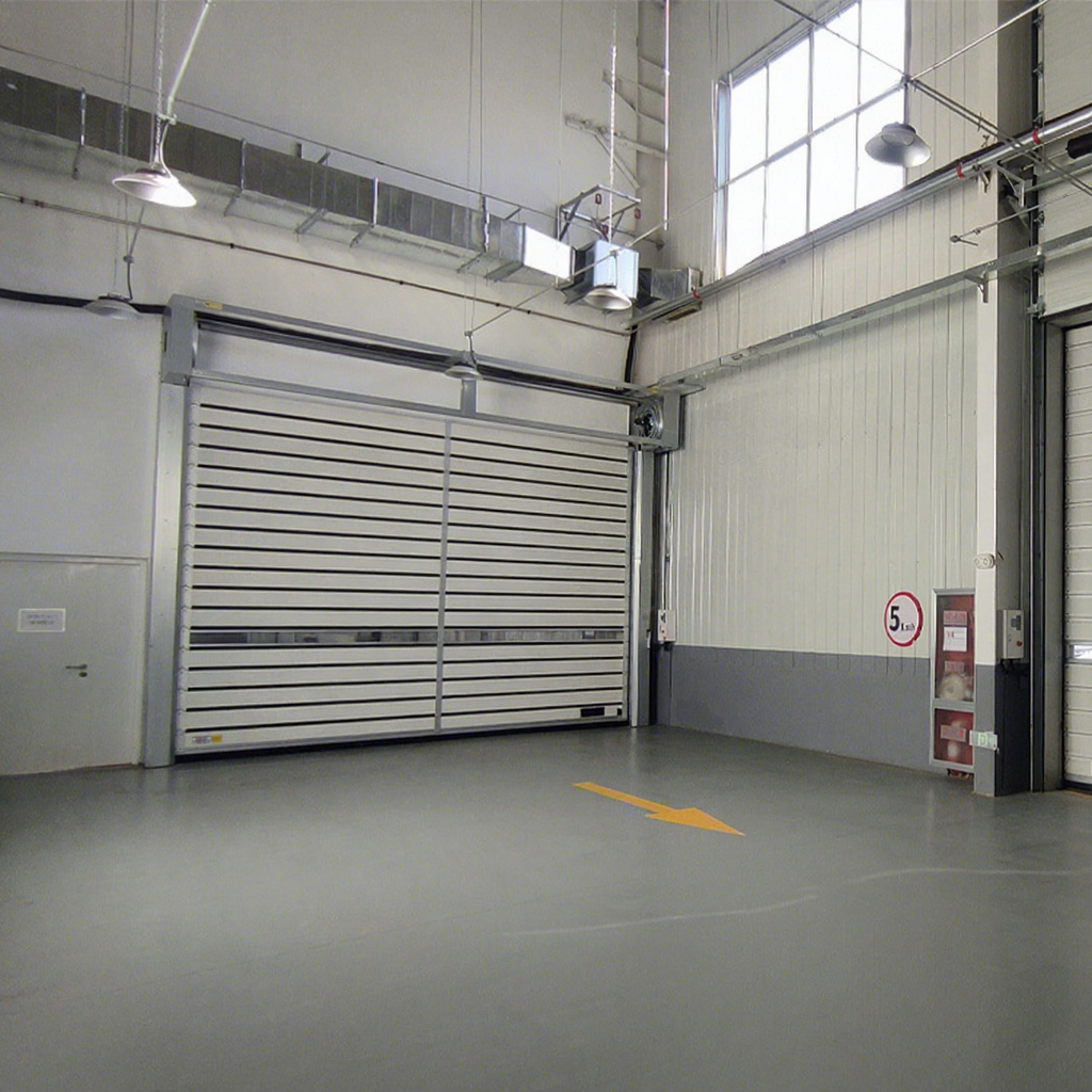 Custom Size Electric Emergency Exit Shopping Mall Hotel Fire Rolling Door