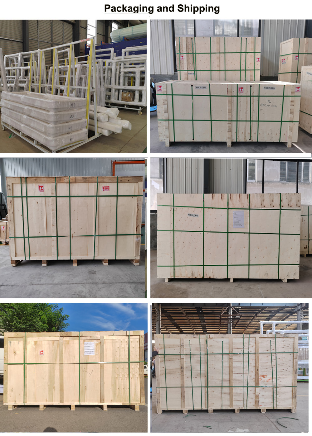 Packaging and Pallet Delivery