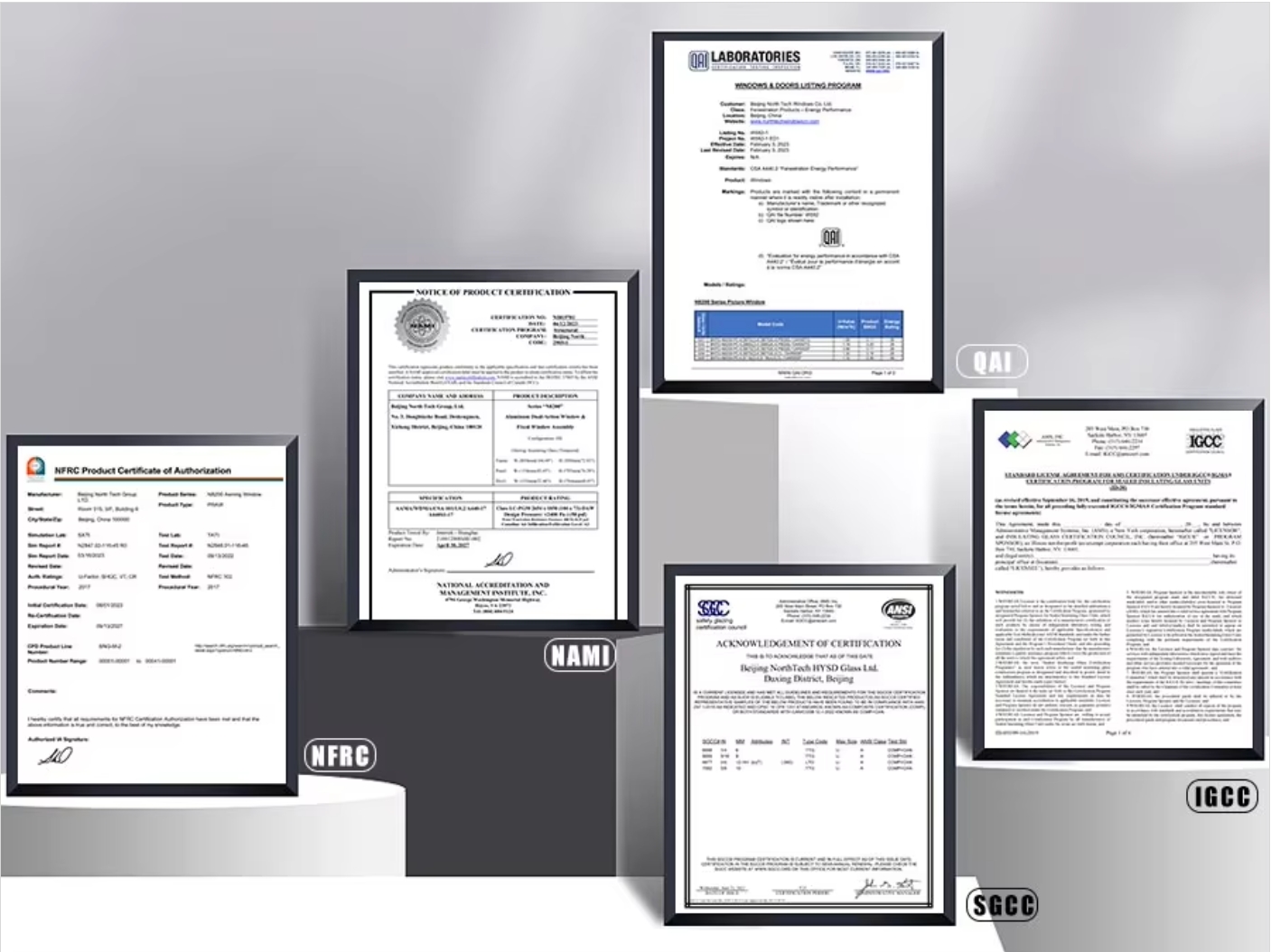 Certifications