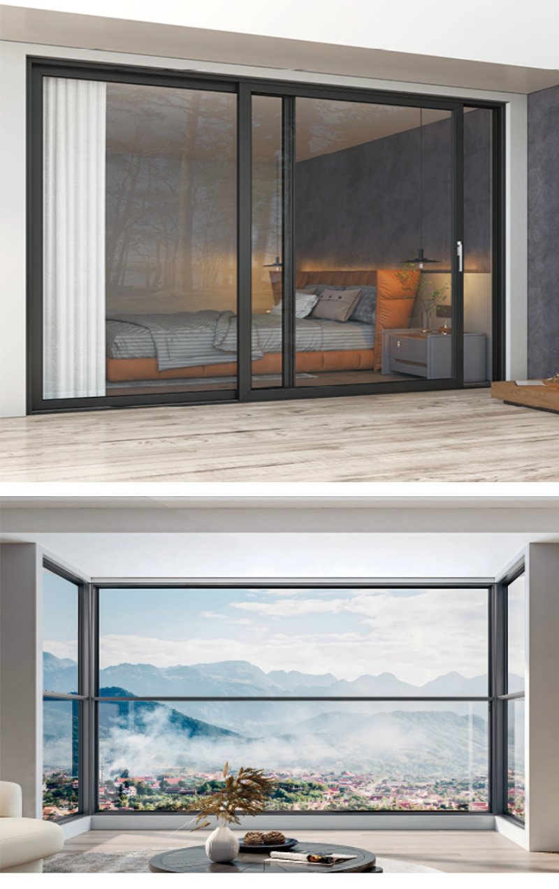 Thermally Broken Aluminum Doors Windows