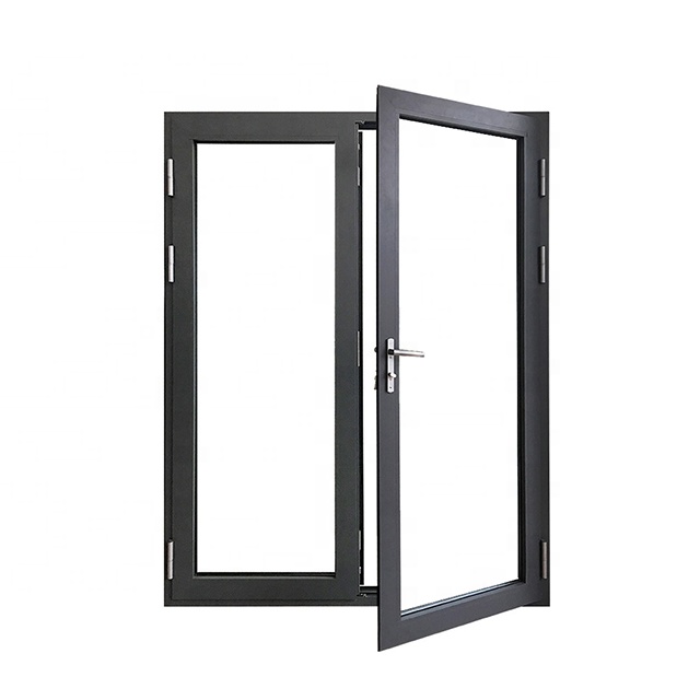 China Suppliers of Aluminium Window and Door Aluminum Storefront Door Commercial Glass Swing Door