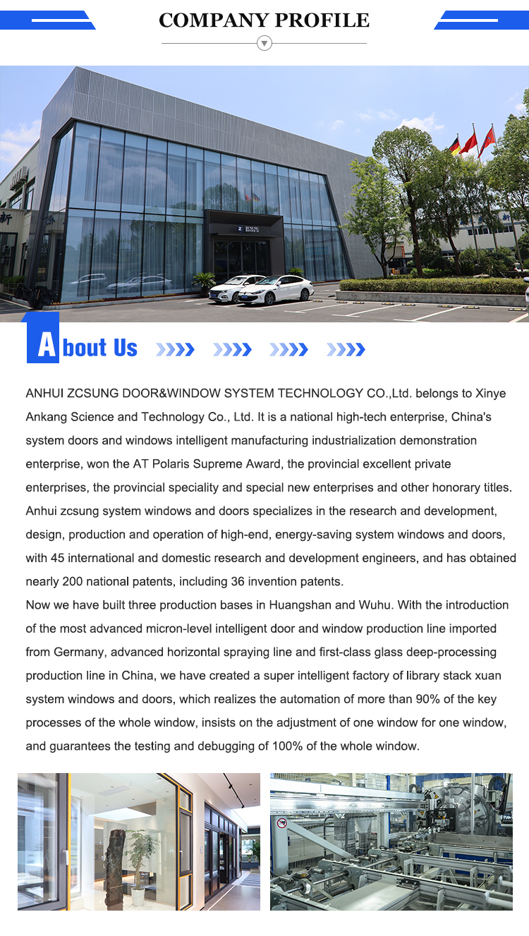 ZCSUNG Smart Electric Motorized Window ThermalBreak Aluminum Lifting Window with Remote Controlfor Balcony & Sunroom