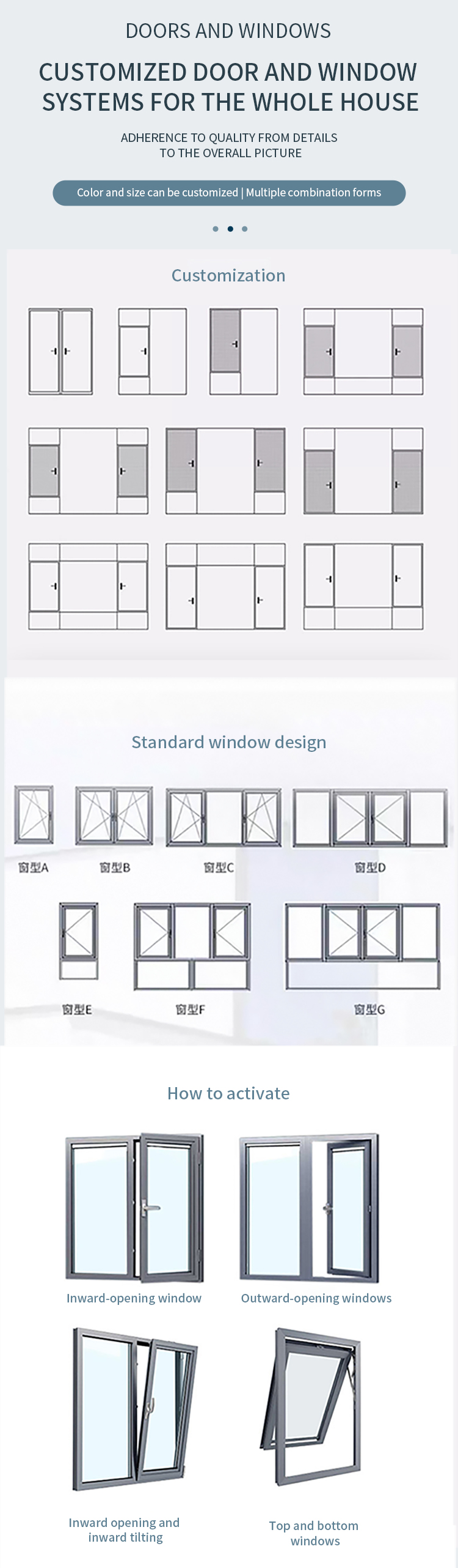 Window Profile Specifications