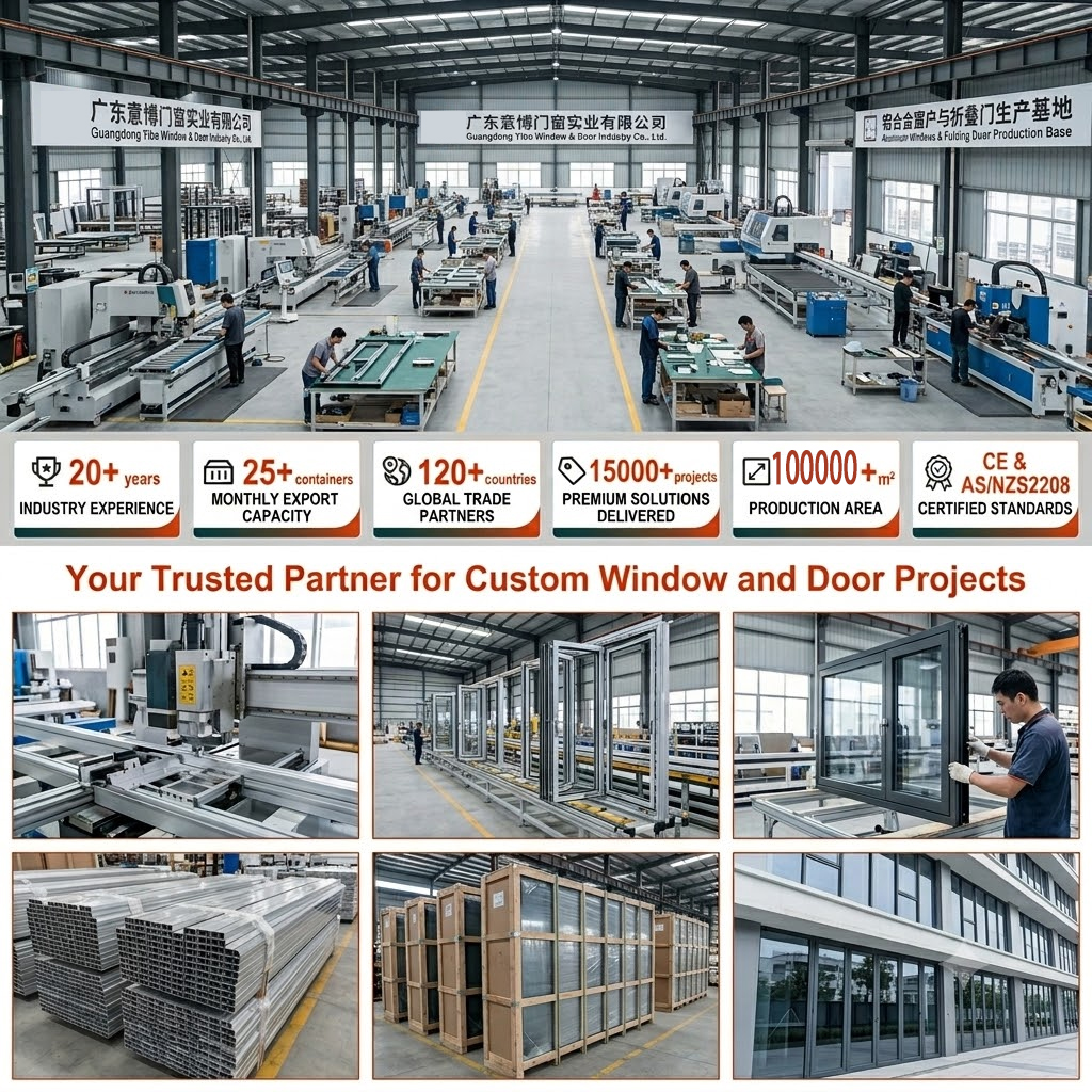 Folding Windows Help Distributors Supply Quieter Sunroom and Patio Projects with Custom OEM ODM Soundproof Aluminum Glass