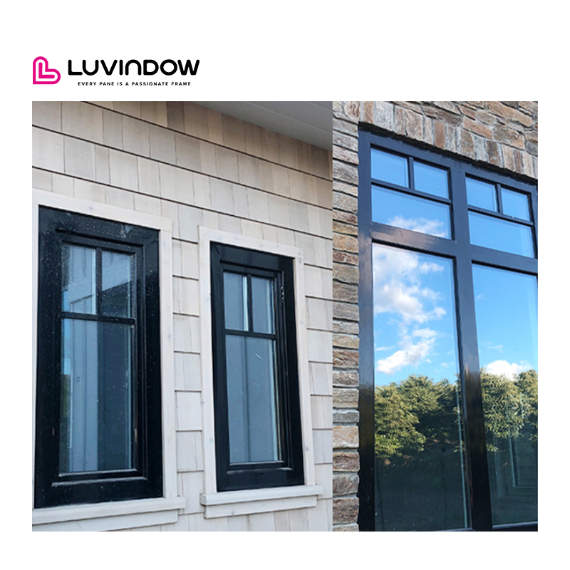 Replacement Latest Design Burglar Proof Tilt-Turn Opening Tilt and Turn Floor to Ceiling Window Aluminium Casement Window