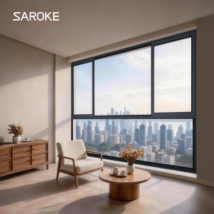 Hurricane Impact Soundproof Aluminium Sliding Window