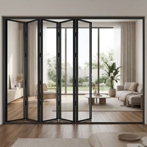 Double Glazed Folding Accordion Door