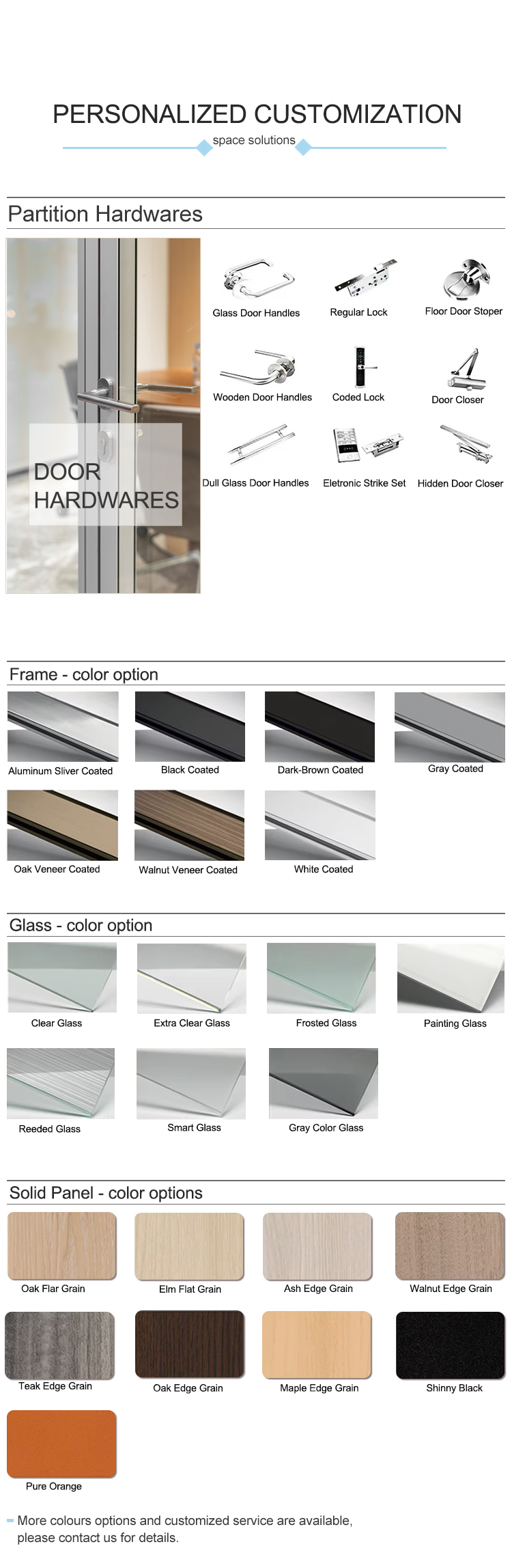 Sliding Door Partition Wall Swing Frameless Door Preferential Glass Wall Sliding Room Divider Pocket Door Partition with Track