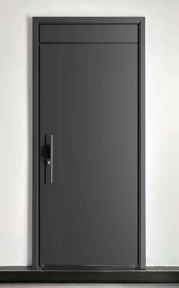 Factory Direct Supply Modern Design Customized Aluminum Alloy Main Entrance Door For House