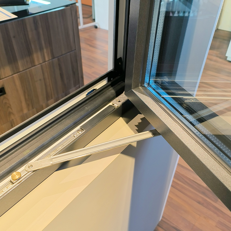 European Style Energy Star Energy Efficient Thermal Break Aluminium Triple Glazed Aluminum Passive House Windows
