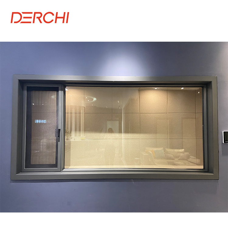DERCHI Custom Thermal Break Double Glazed Swing Tilt and Turn Window Aluminum Casement windows