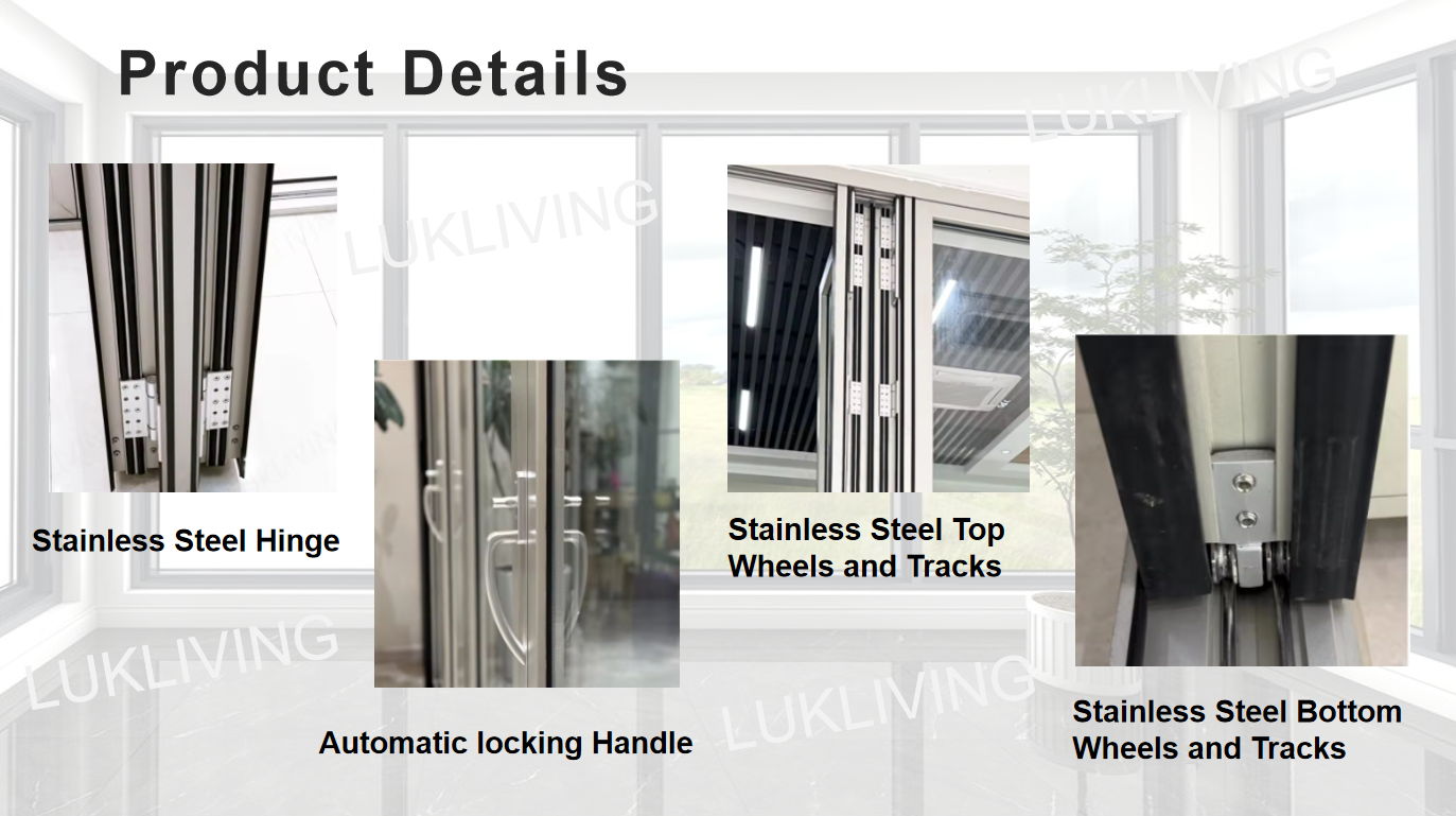 Bi-folding Door Structure