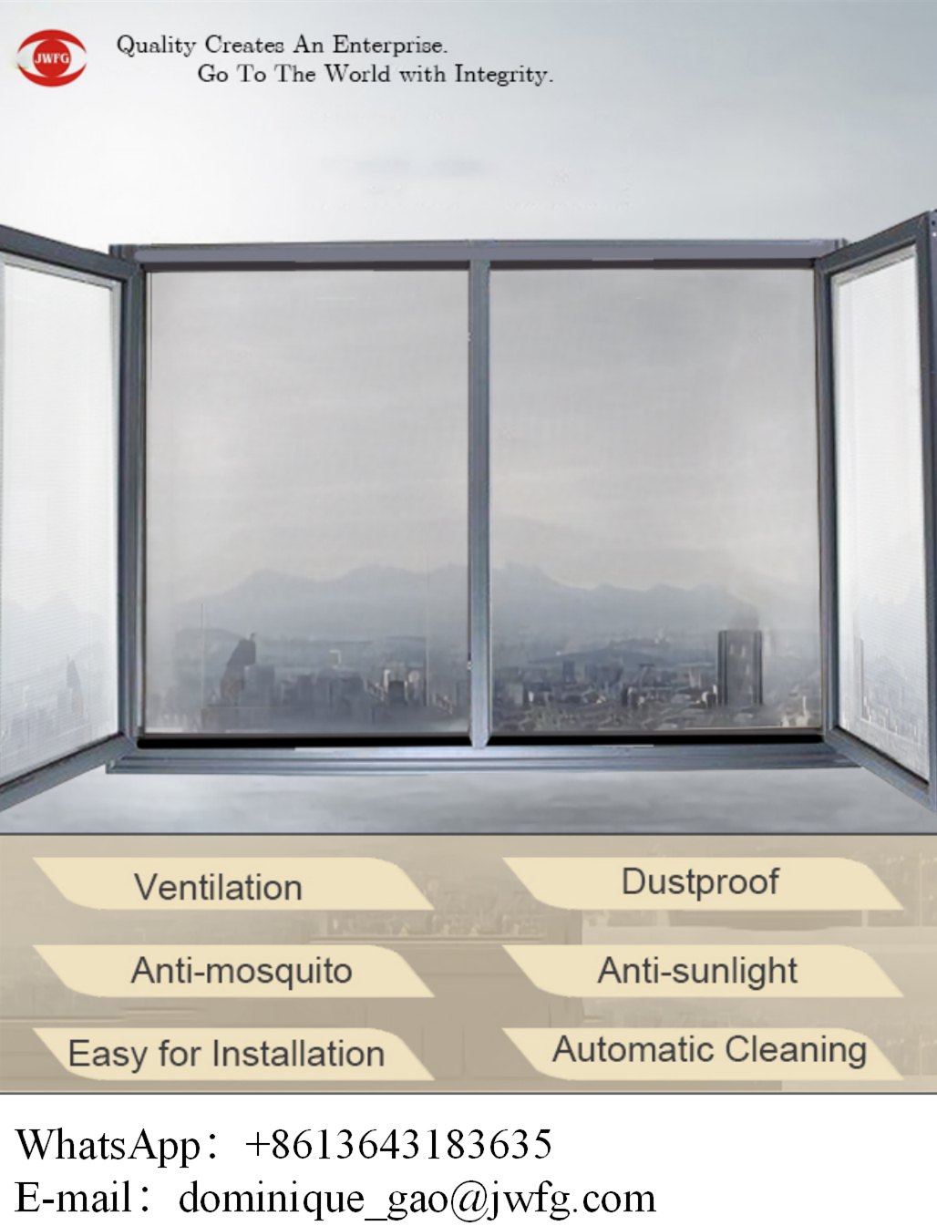 Expandable Window Screens Feature