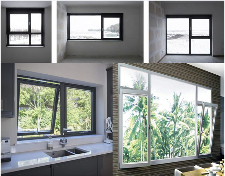 Kesenbao Foshan Manufacturer In China Aluminum windows For Sale Double Aluminum Casement Window With Screens For House