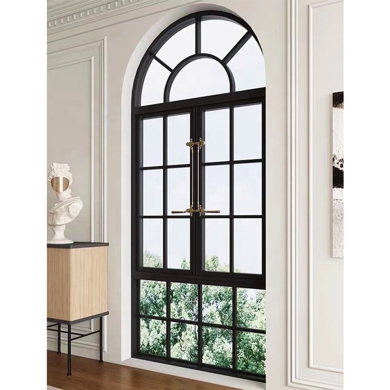 Supplier Customization Sunny Sky Thermally Broken Aluminum Doors Windows DQ19 Storefront Villa Exterior Kitchen Outdoor
