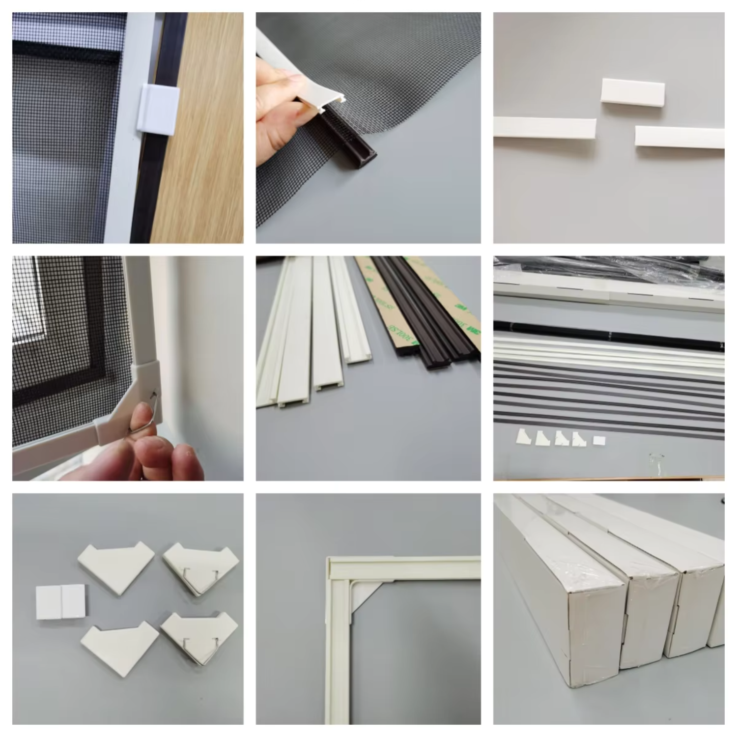 DIY Mosquito Net Window Aluminum and Magnet Framediy Magnetic Window Screen