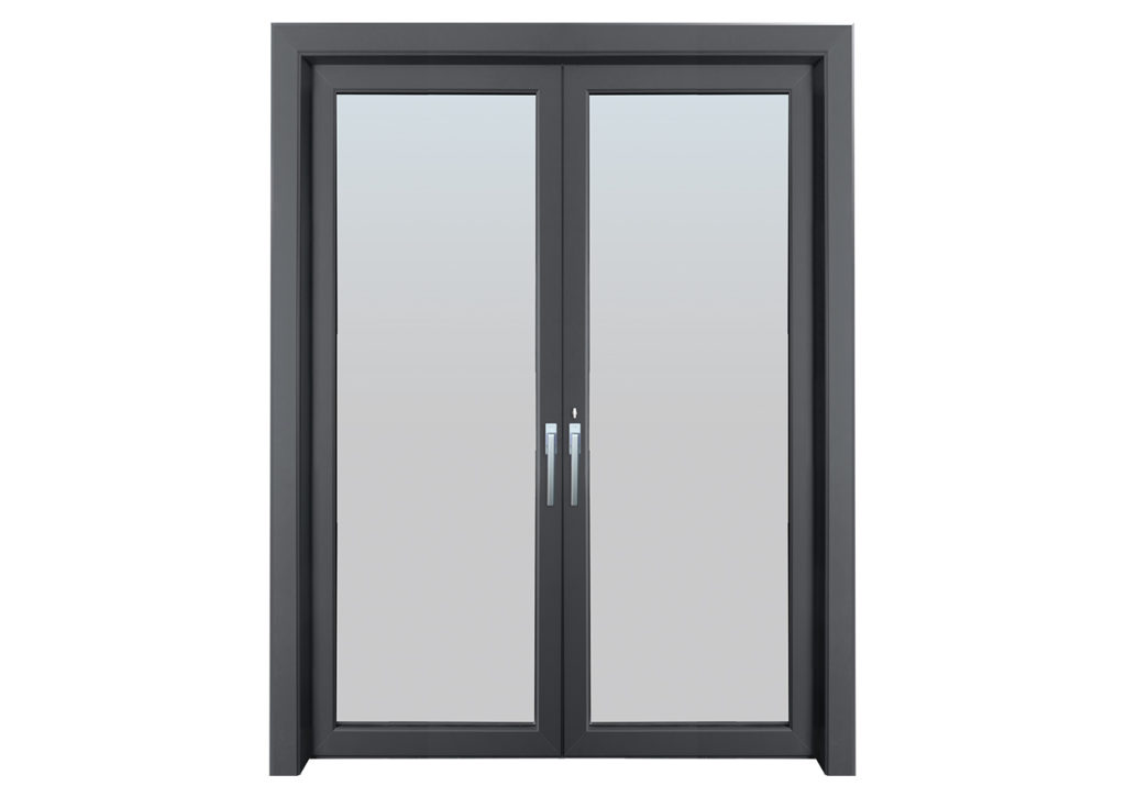 Aluminum casement Door gallery 7