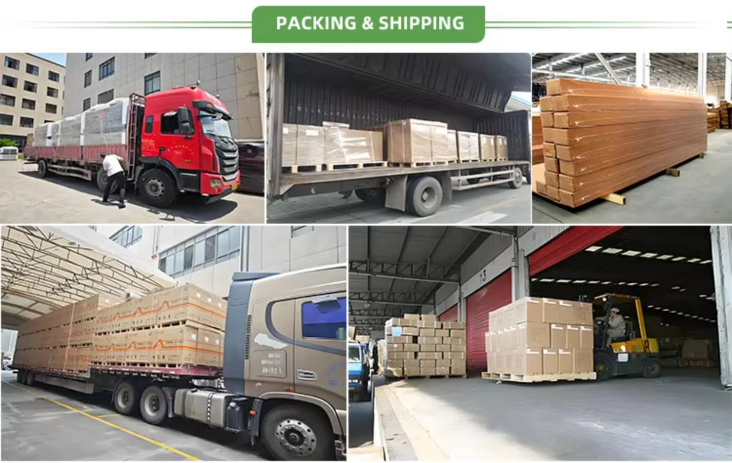 Packaging & Shipping Specifications