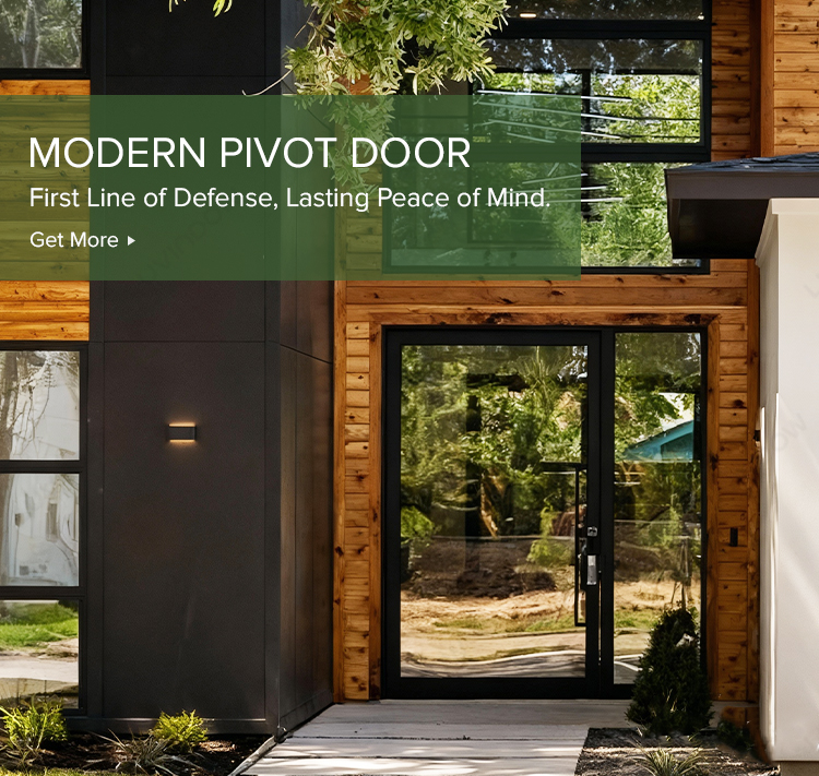 Modern Pivot-Alu Architectural Door