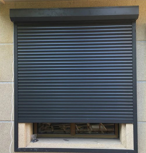 Automatic Roll Up Window Shutters Price Electric Hurricane Roller System Aluminium Alloy Shutters Blinds Exterior Shutter