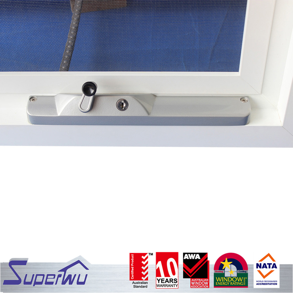 Customizable Modern Design and High Durability European Style Aluminum Crank Tall Awning Window