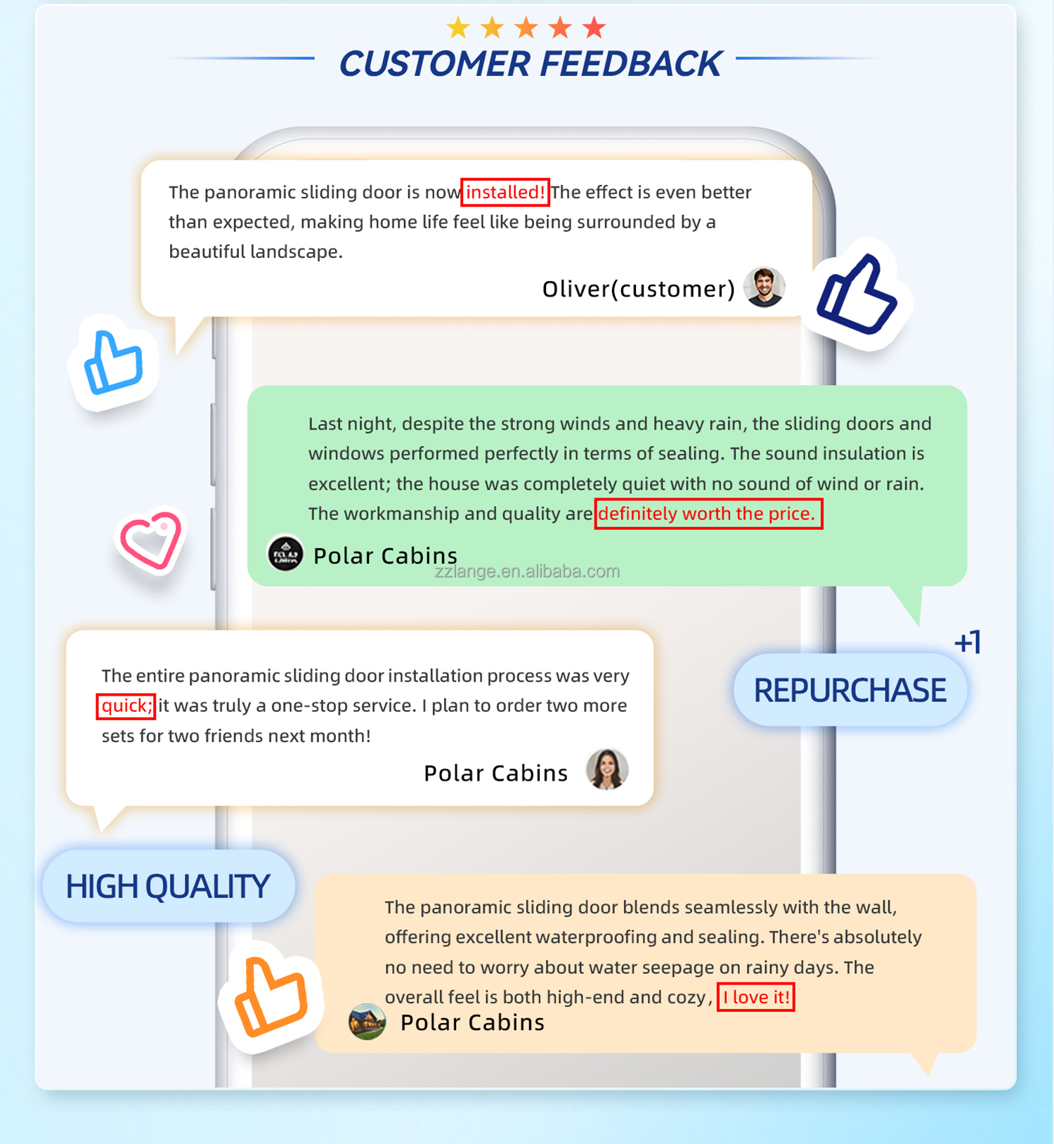 Customer Feedback Display 2