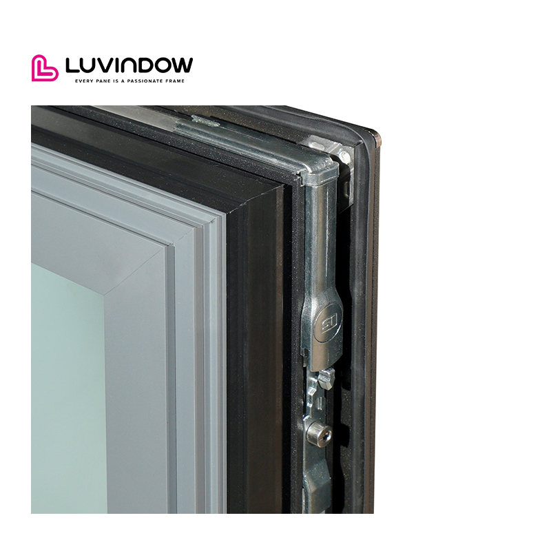 Replacement Latest Design Burglar Proof Tilt-Turn Opening Tilt and Turn Floor to Ceiling Window Aluminium Casement Window