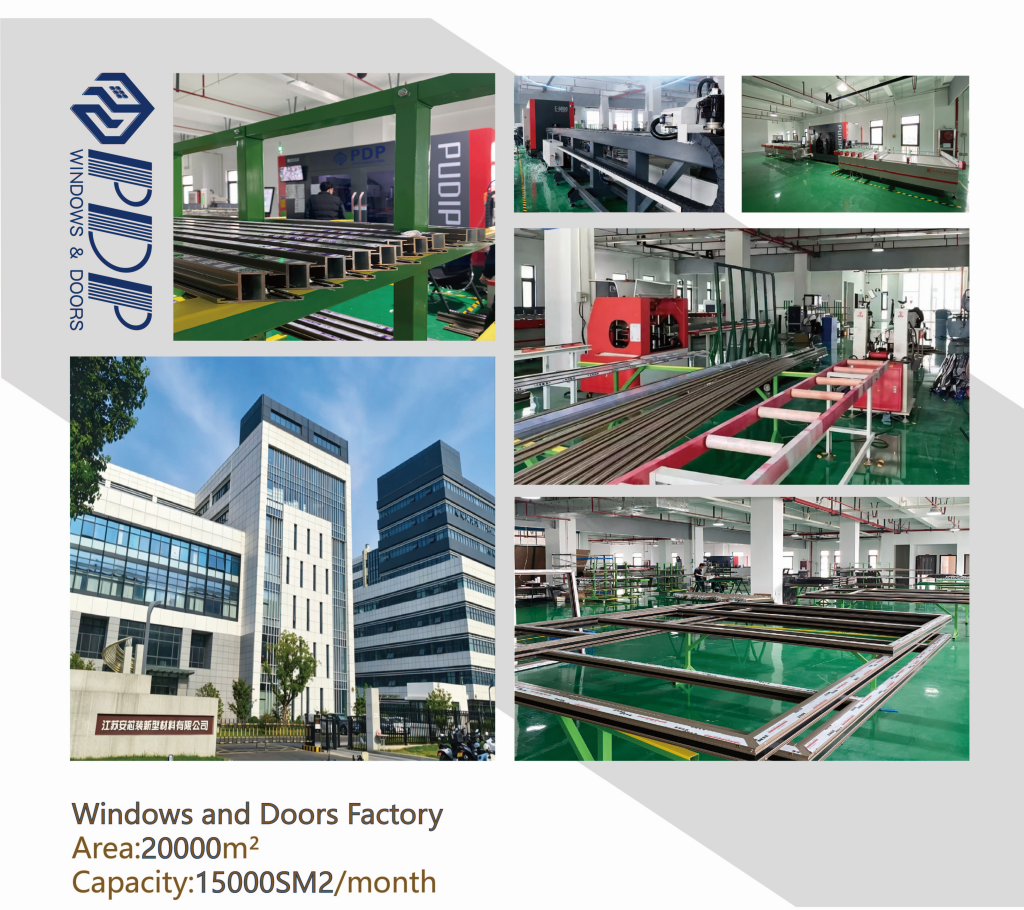 Premium Solid Wood Aluminum Clad Windows Multi-Chamber Frame Triple Glazed Sound Insulation Wooden Windows