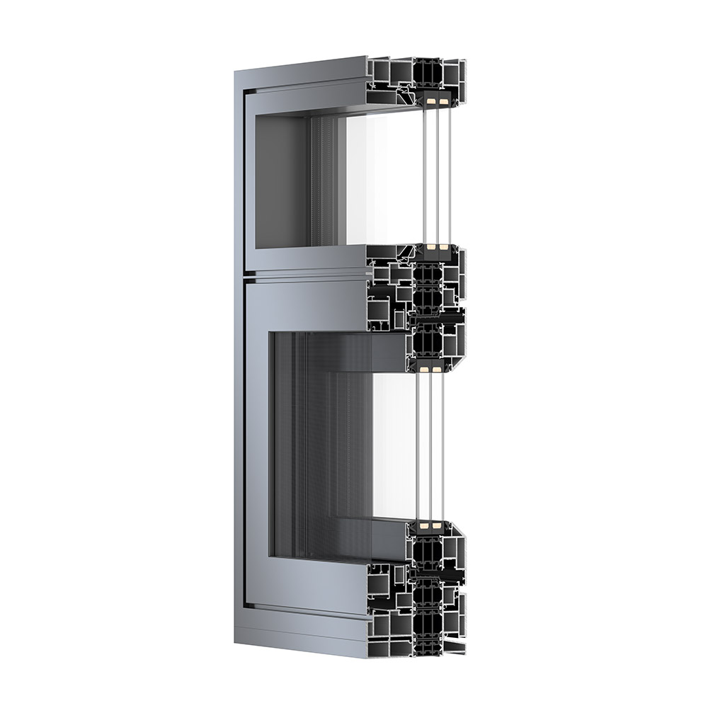 Top Hung Window Security Latch Window Double Low E Fly Screen Double-hung Windows